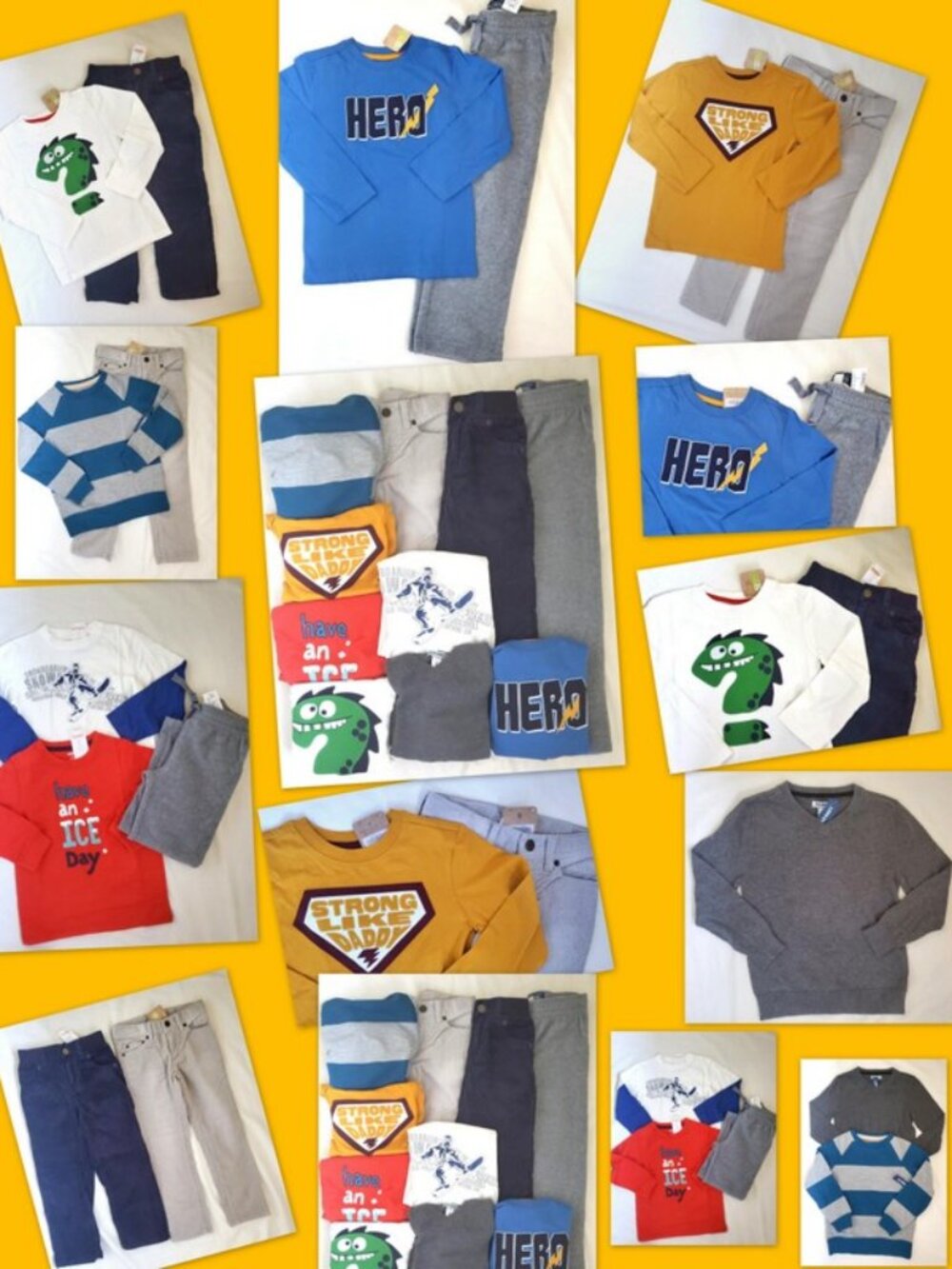 Boys Sz 5 5T NWT Bundle Fall/Winter Lot Clothes Holiday School Gymboree Old Navy
